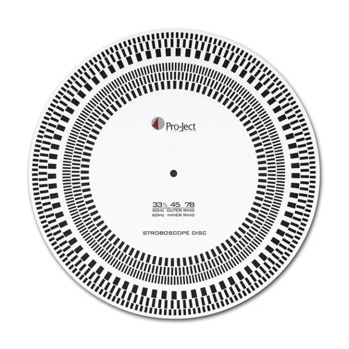 Pro-Ject Strobe It, stroboskopskiva för skivspelare