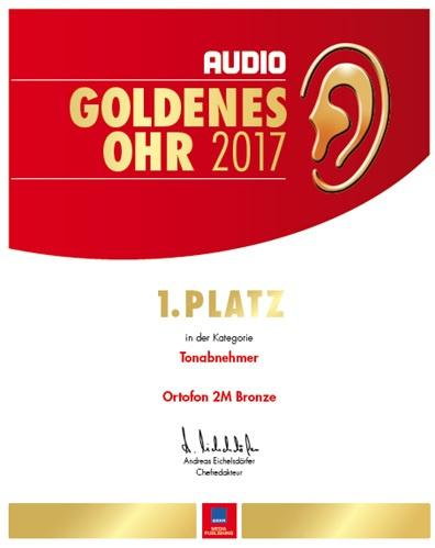 Ortofon 2M Bronze, MM-pickup för vinylspelare