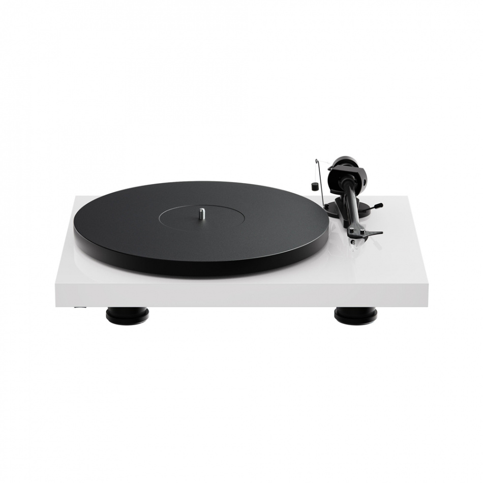 Pro-Ject Debut EVO 2 vinylspelare med Pick-It MM EVO-pickup, pianovit