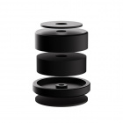 Pro-Ject Debut EVO 2 vinylspelare med Pick-It MM EVO-pickup, mattsvart Pro-Ject Debut EVO 2 vinylspelare med Pick-It MM EVO-pickup, mattsvart