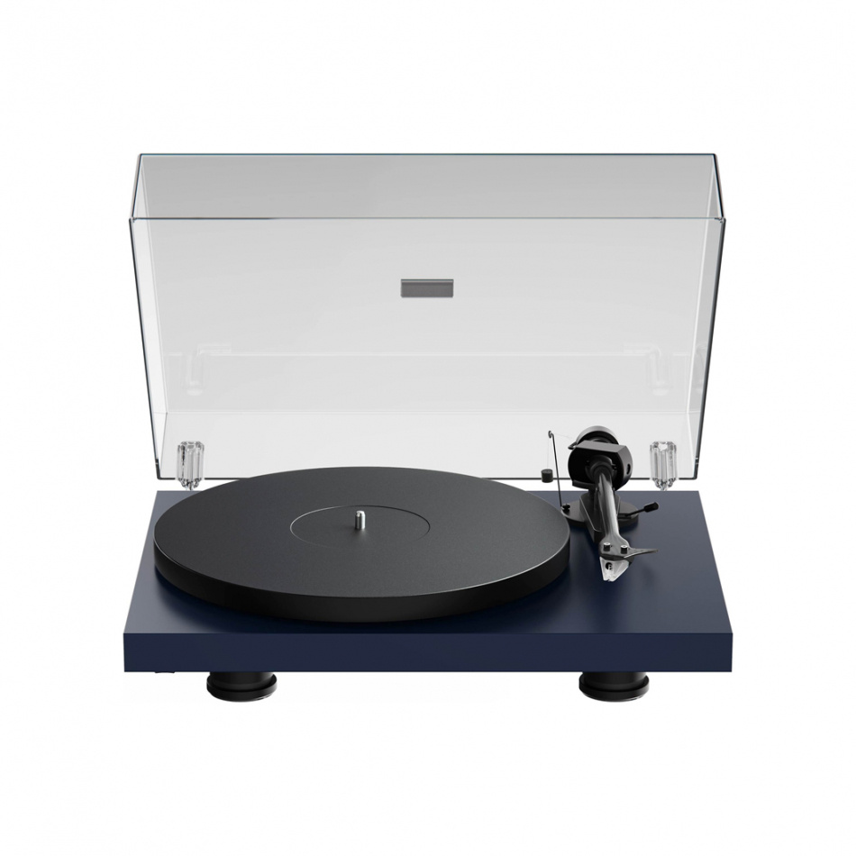 Pro-Ject Debut EVO 2 vinylspelare med Pick-It MM EVO-pickup, mattblå