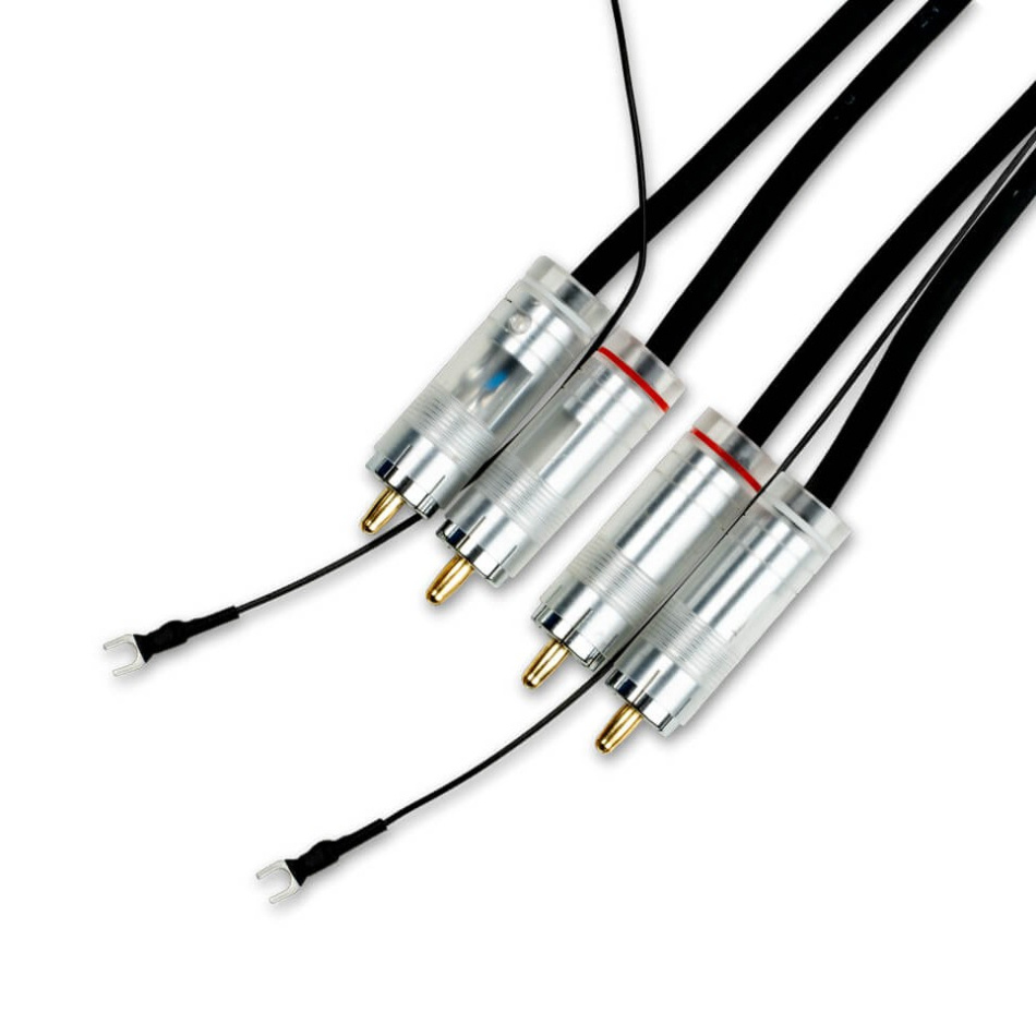 Pro-Ject Connect It Phono S RCA ljudkabel för vinylspelare, 1.23 meter