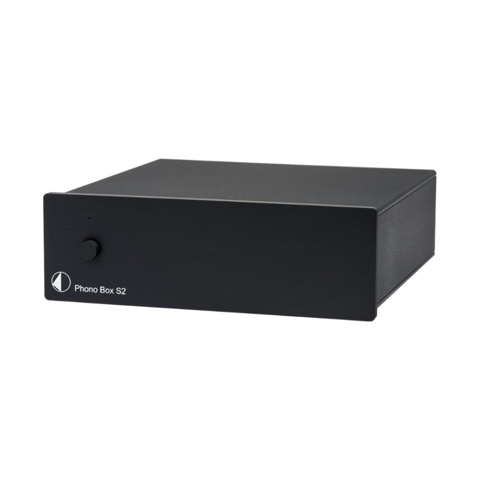 Pro-Ject Phono Box S2 RIAA-steg för skivspelare, svart