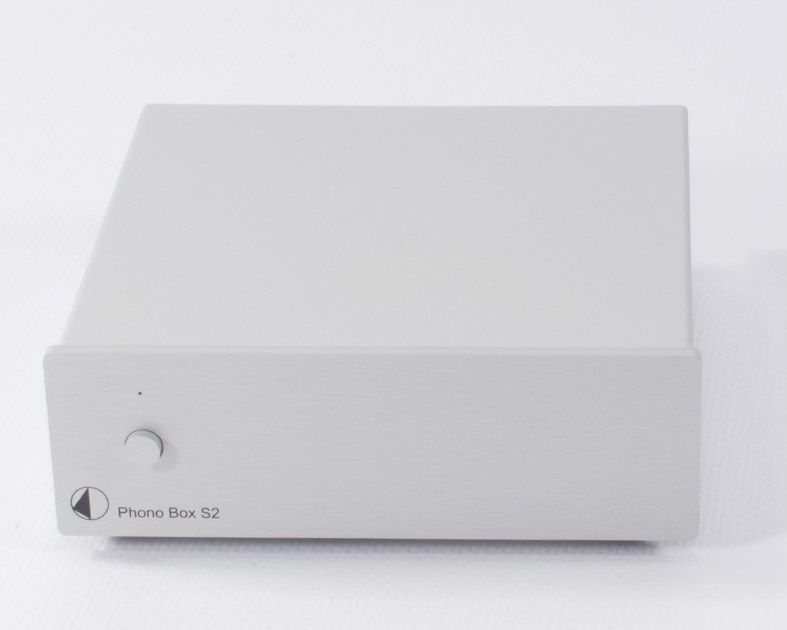 Pro-Ject Phono Box S2 RIAA-steg för skivspelare, silver
