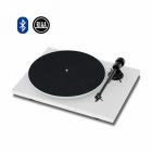 Pro-Ject T1 EVO Bluetooth vinylspelare med Ortofon OM10-pickup, mattvit Pro-Ject T1 EVO Bluetooth vinylspelare med Ortofon OM10-pickup, mattvit