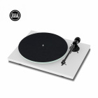 Pro-Ject T1 EVO Phono vinylspelare med Ortofon OM10-pickup, mattvit Pro-Ject T1 EVO Phono vinylspelare med Ortofon OM10-pickup, mattvit