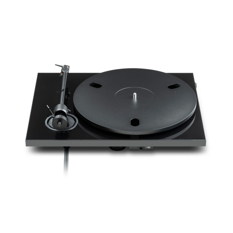 Pro-Ject E1.2 skivspelare med förmonterad Pick It MM E-pickup, pianosvart