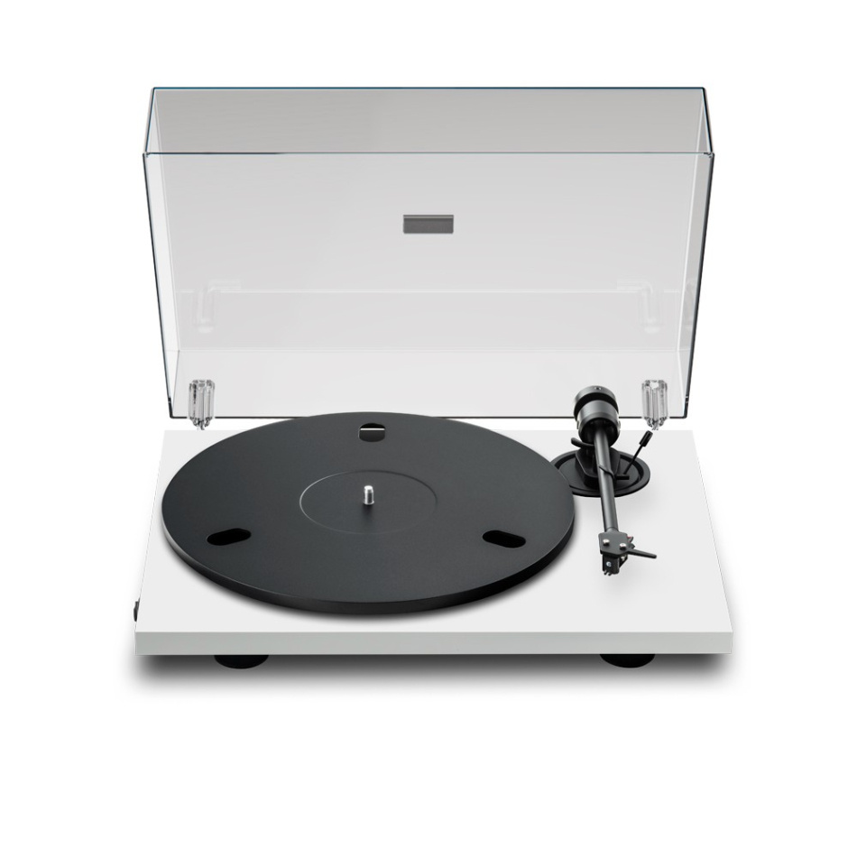 Pro-Ject E1.2 skivspelare med förmonterad Pick It MM E-pickup, mattvit