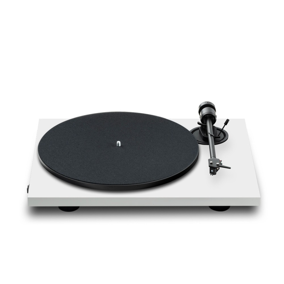 Pro-Ject E1.2 skivspelare med förmonterad Pick It MM E-pickup, mattvit