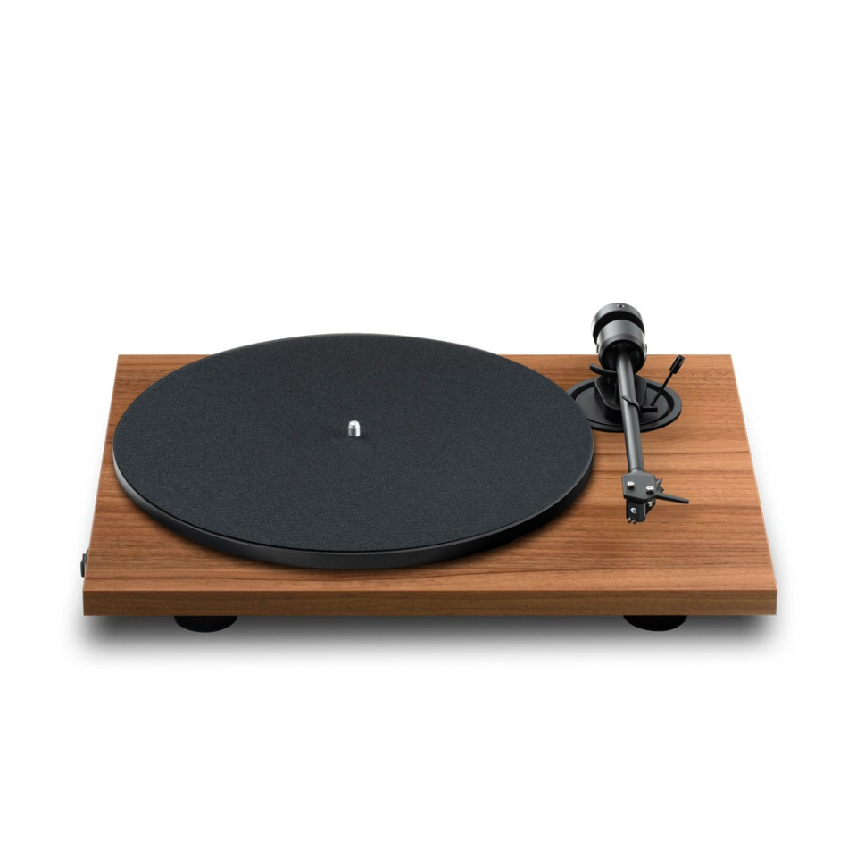 Pro-Ject E1.2 Phono skivspelare med förmonterad Pick It MM E-pickup, valnöt