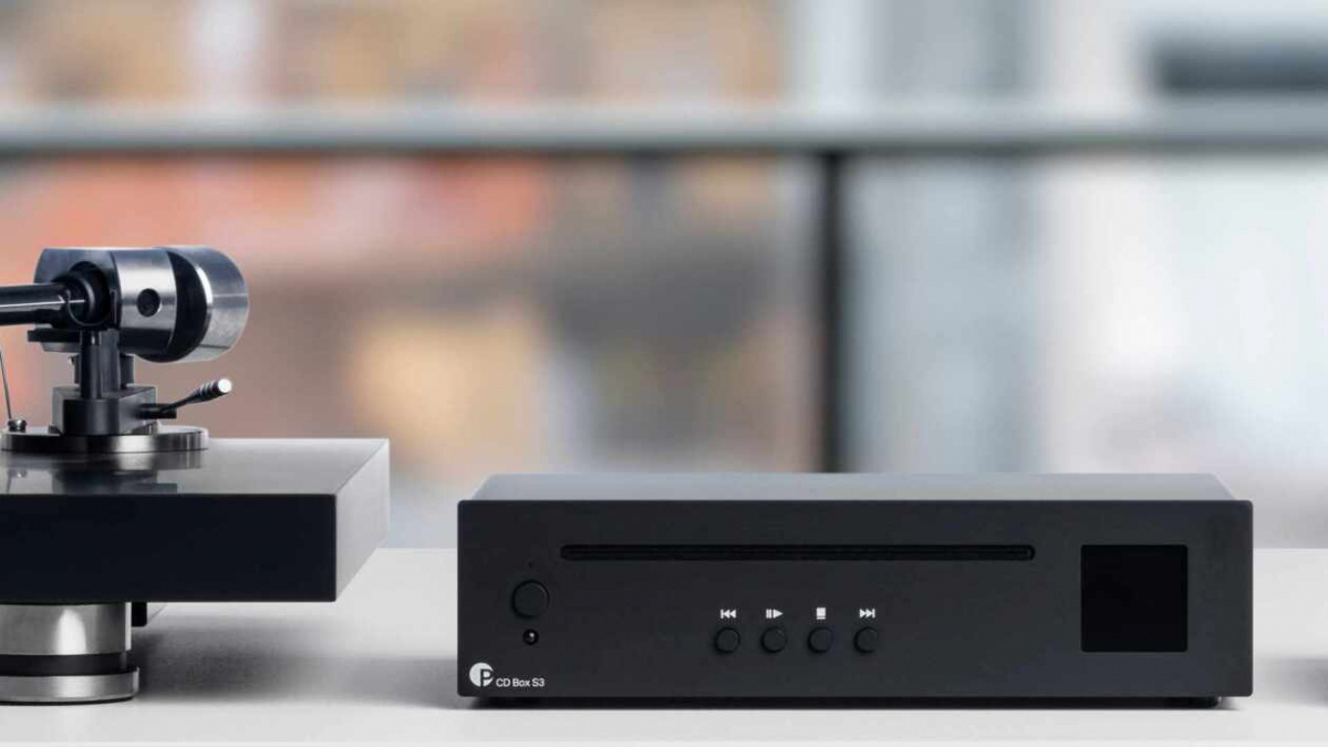 Pro-Ject CD Box S3 kompakt CD-spelare, svart