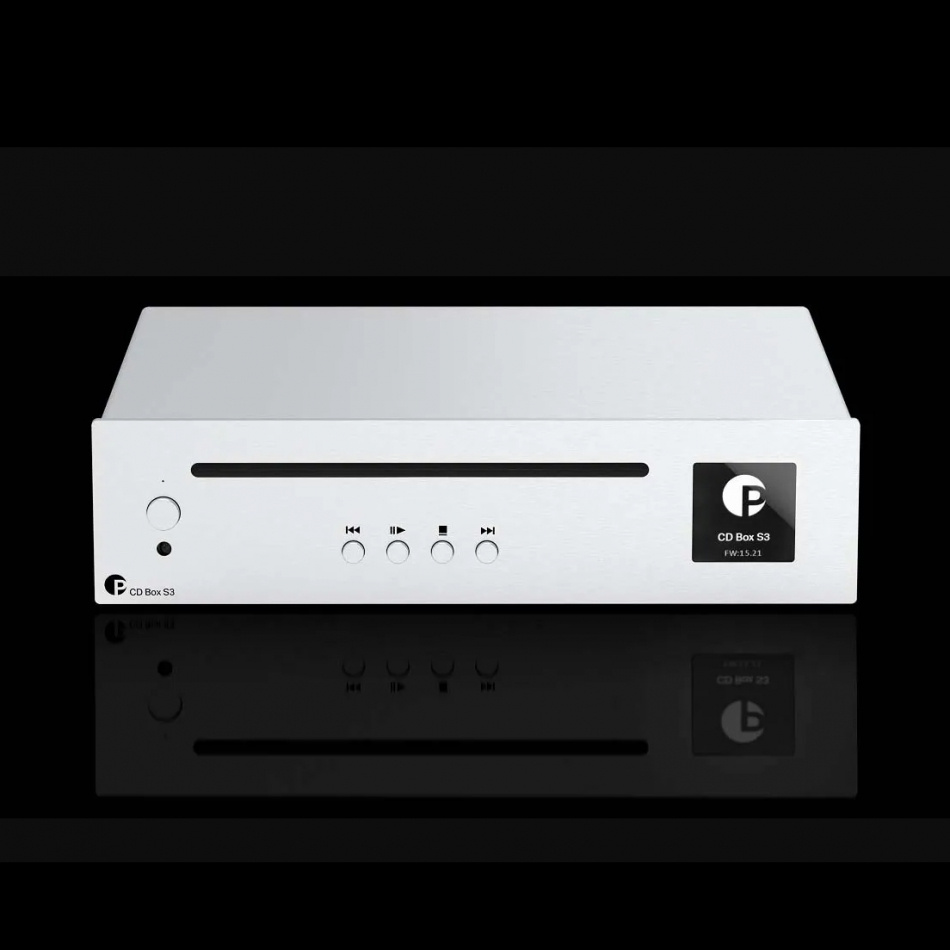Pro-Ject CD Box S3 kompakt CD-spelare, silver