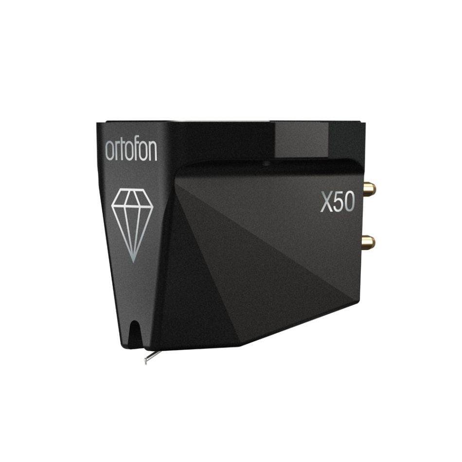 Ortofon MC-X50 MC-pickup med naken Micro Ridge-nål & silverspolar