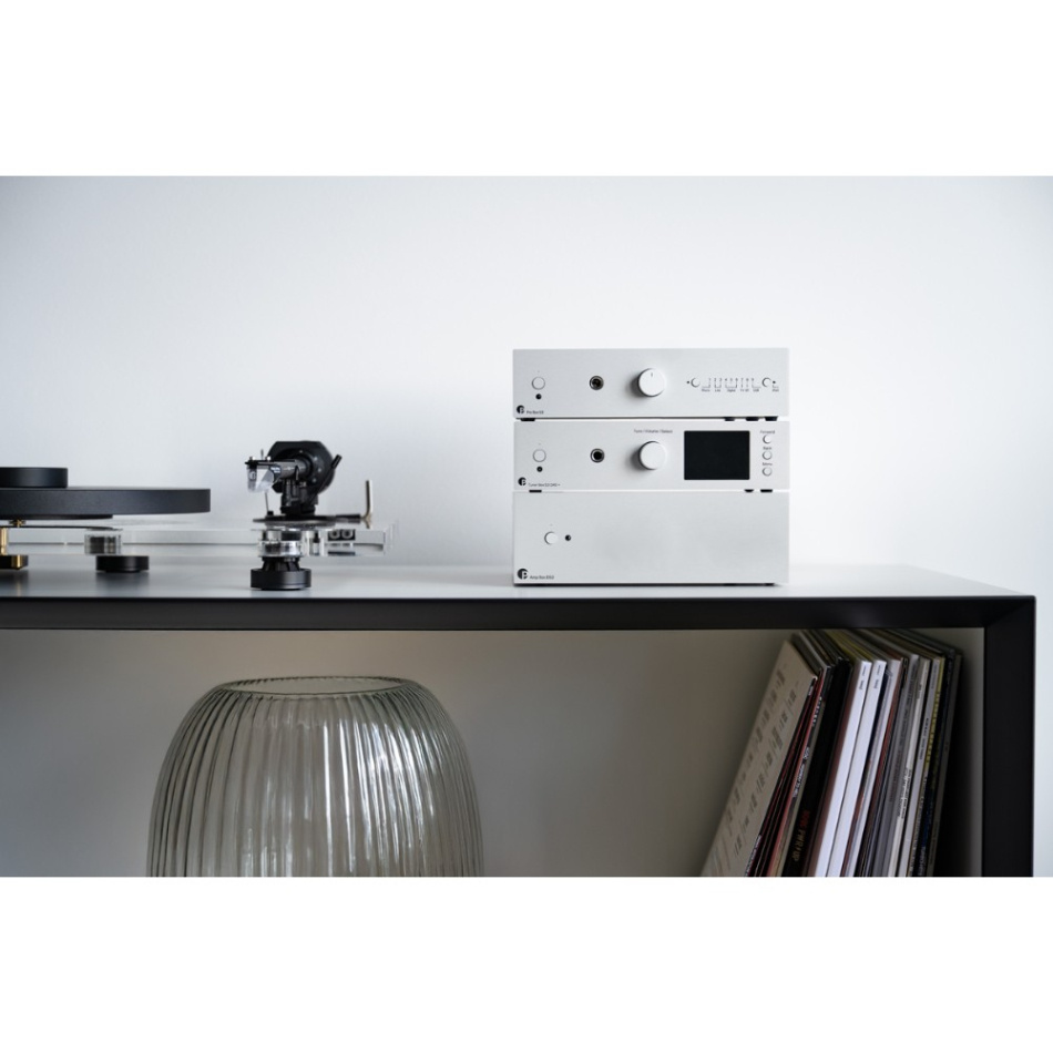 Pro-Ject Pre Box S3 kompakt försteg med Bluetooth & DAC, silver