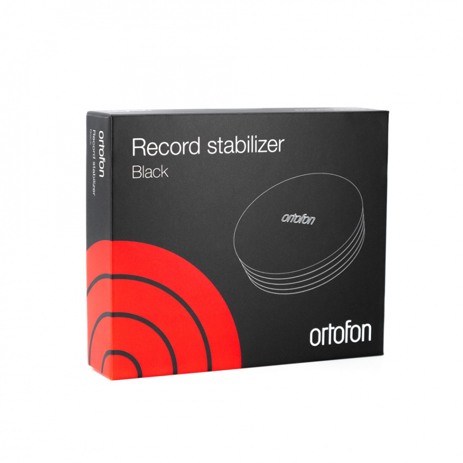 Ortofon Record Stabilizer Standard, skivpuck för vinylspelare svart