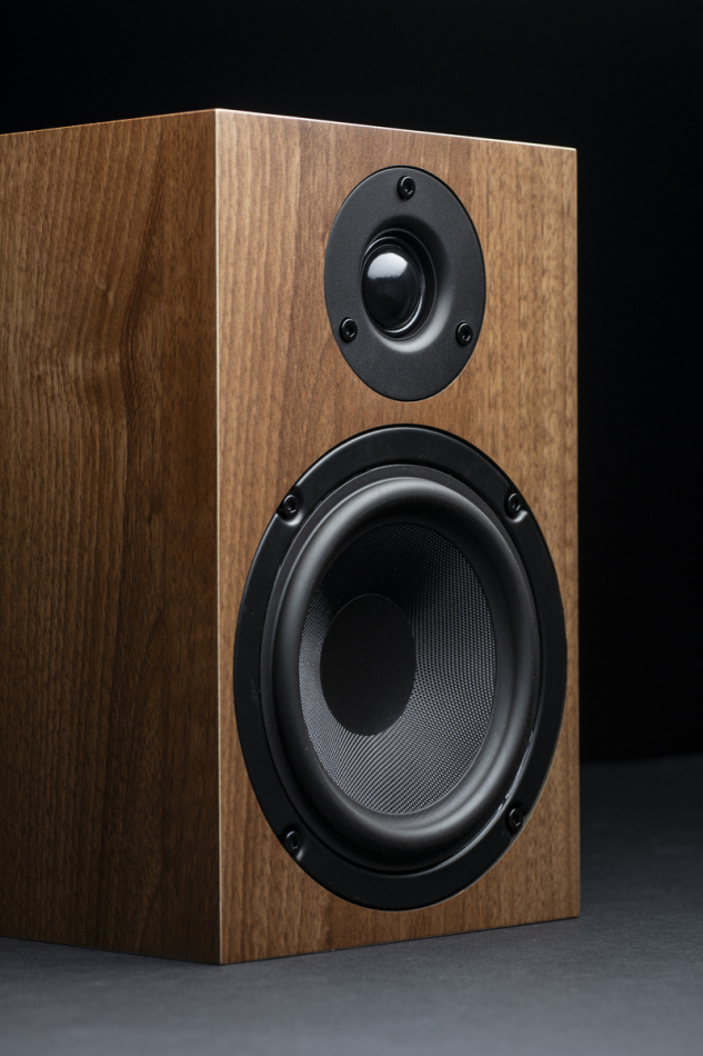 Pro-Ject Speaker Box 5E stativhögtalare, valnöt par