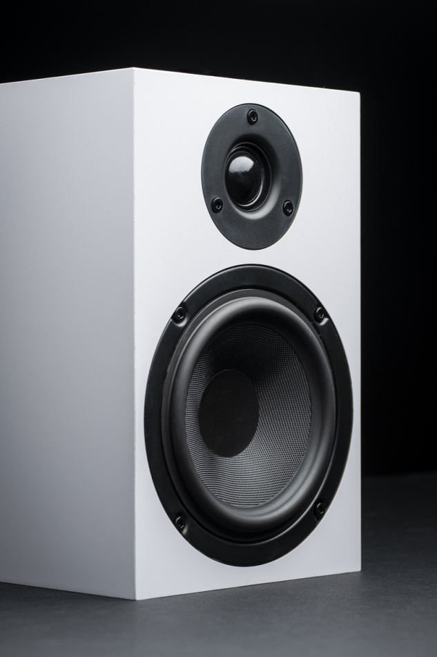 Pro-Ject Speaker Box 5E stativhögtalare, vitt par