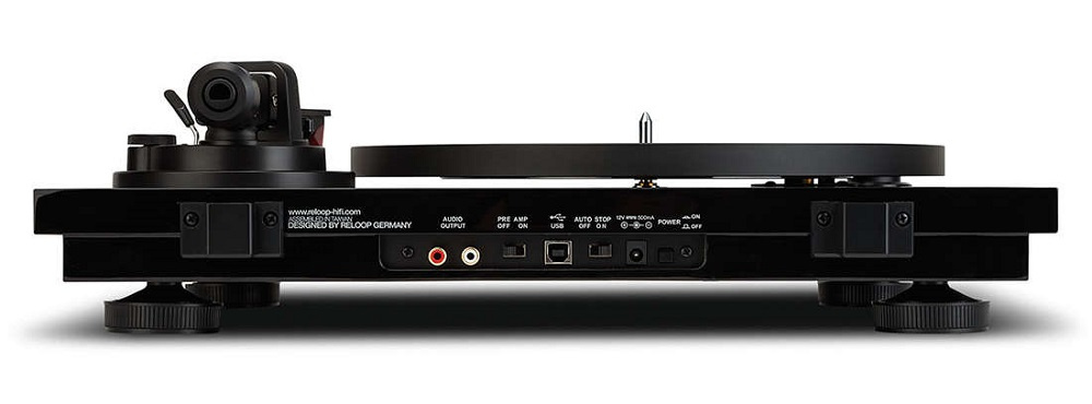 Reloop Turn 3, skivspelare med 2M Red & digitalisering