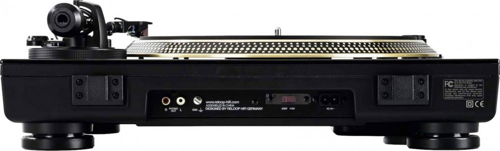 Reloop Turn 5, skivspelare med 2M Red