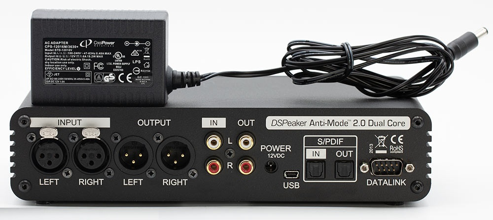 DSPeaker Anti-Mode 2.0 Dual Core, rumskorrigering med DAC