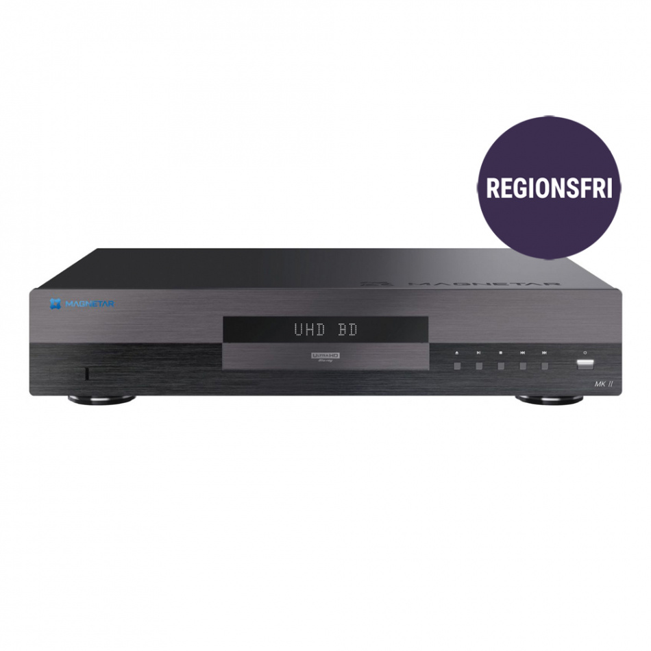 Magnetar UDP800 MKII REG Ultra HD BluRay-spelare med SACD och XLR