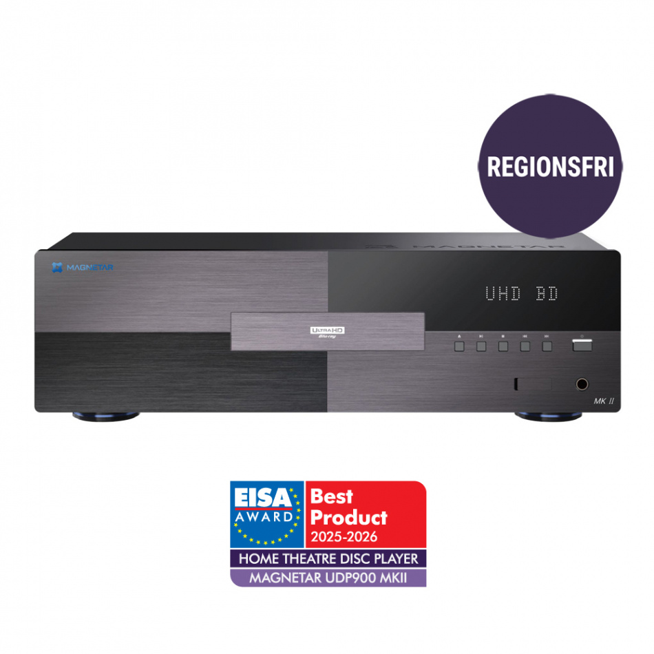 Magnetar UDP900 MKII REG Ultra HD BluRay-spelare med SACD och XLR