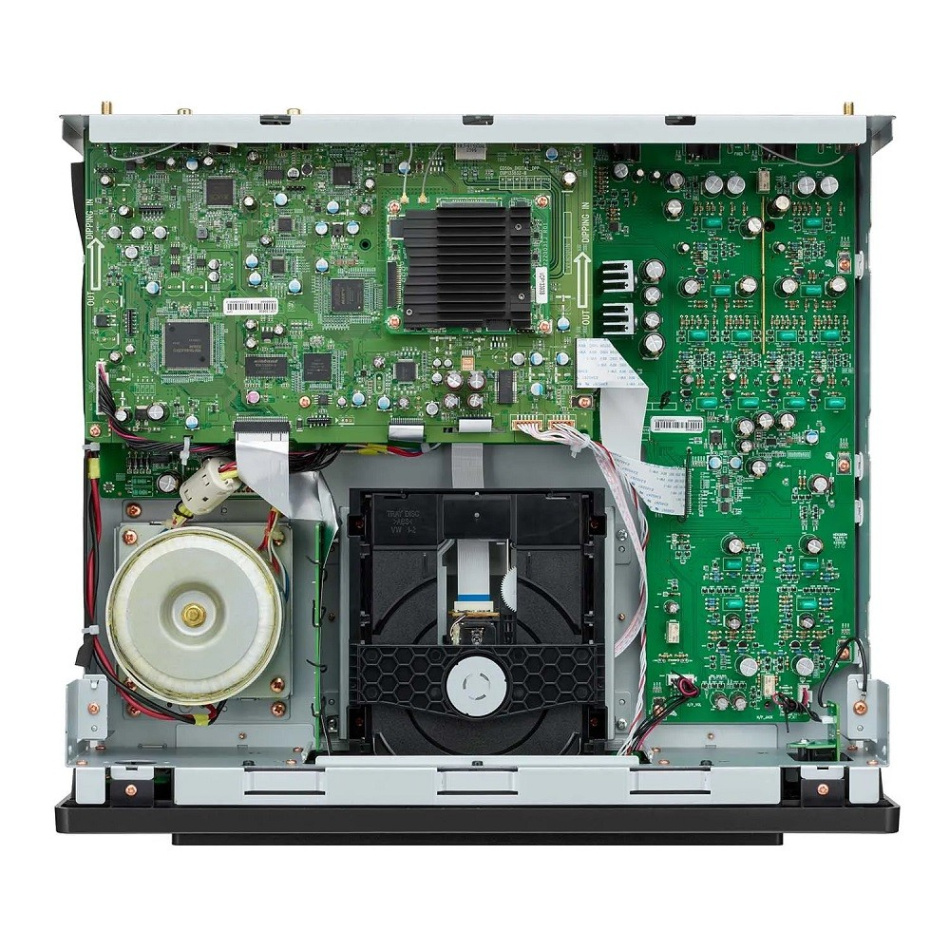 Marantz CD50n CD-spelare med HEOS musikstreaming & DAC, svart