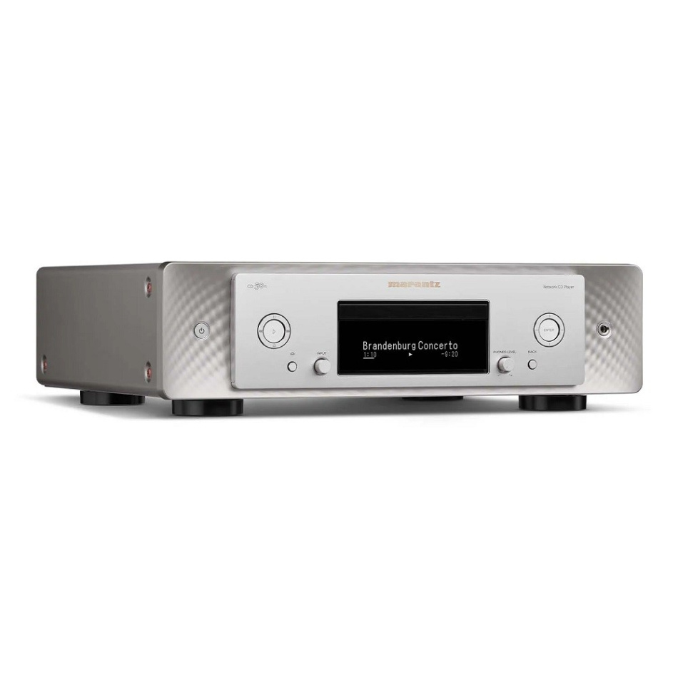 Marantz CD50n CD-spelare med HEOS musikstreaming & DAC, silver