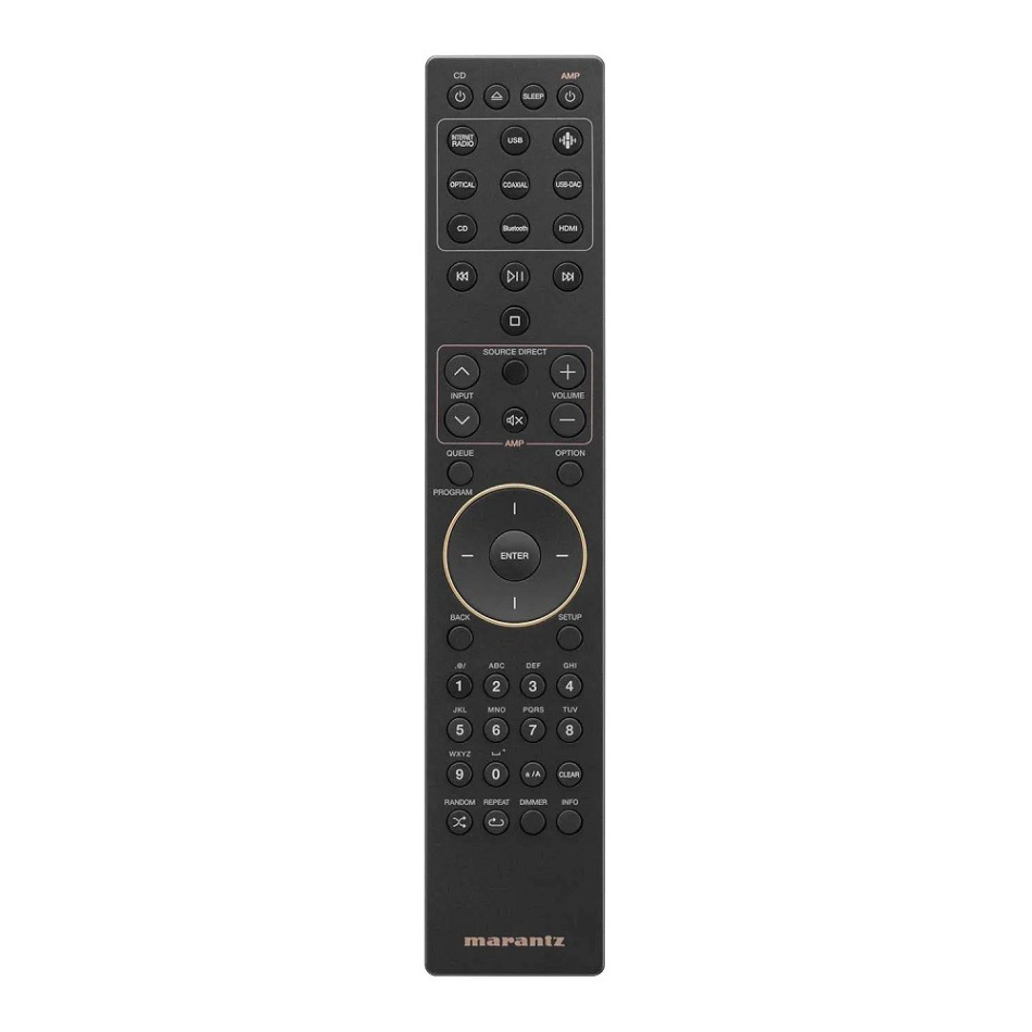 Marantz CD50n CD-spelare med HEOS musikstreaming & DAC, silver