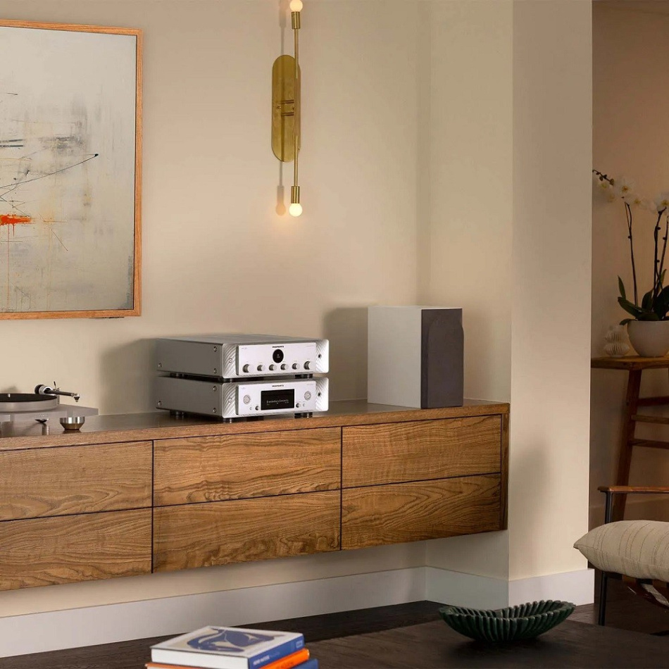 Marantz CD50n CD-spelare med HEOS musikstreaming & DAC, silver