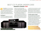 Marantz CD6006, svart CD-spelare