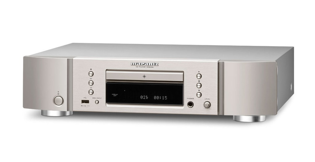 Marantz CD6006, silver CD-spelare