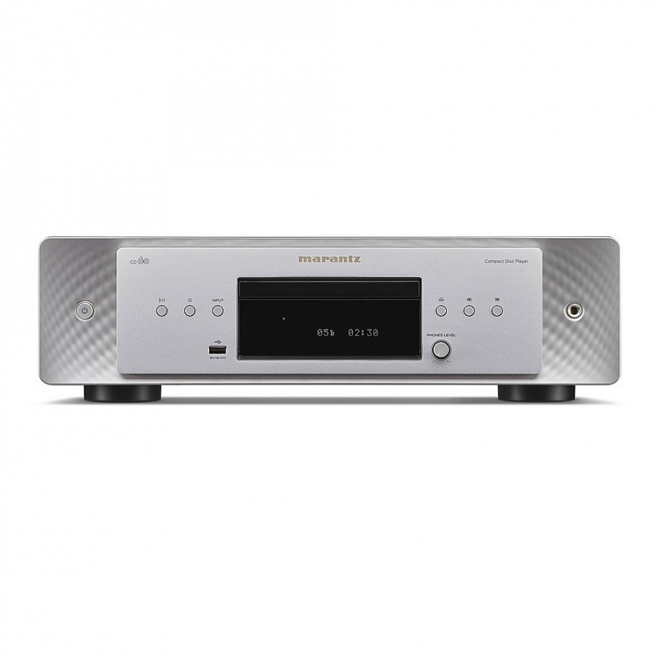 Marantz CD60, CD-spelare silver