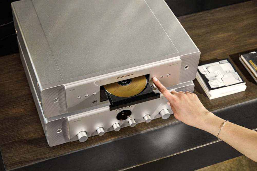 Marantz CD60, CD-spelare silver