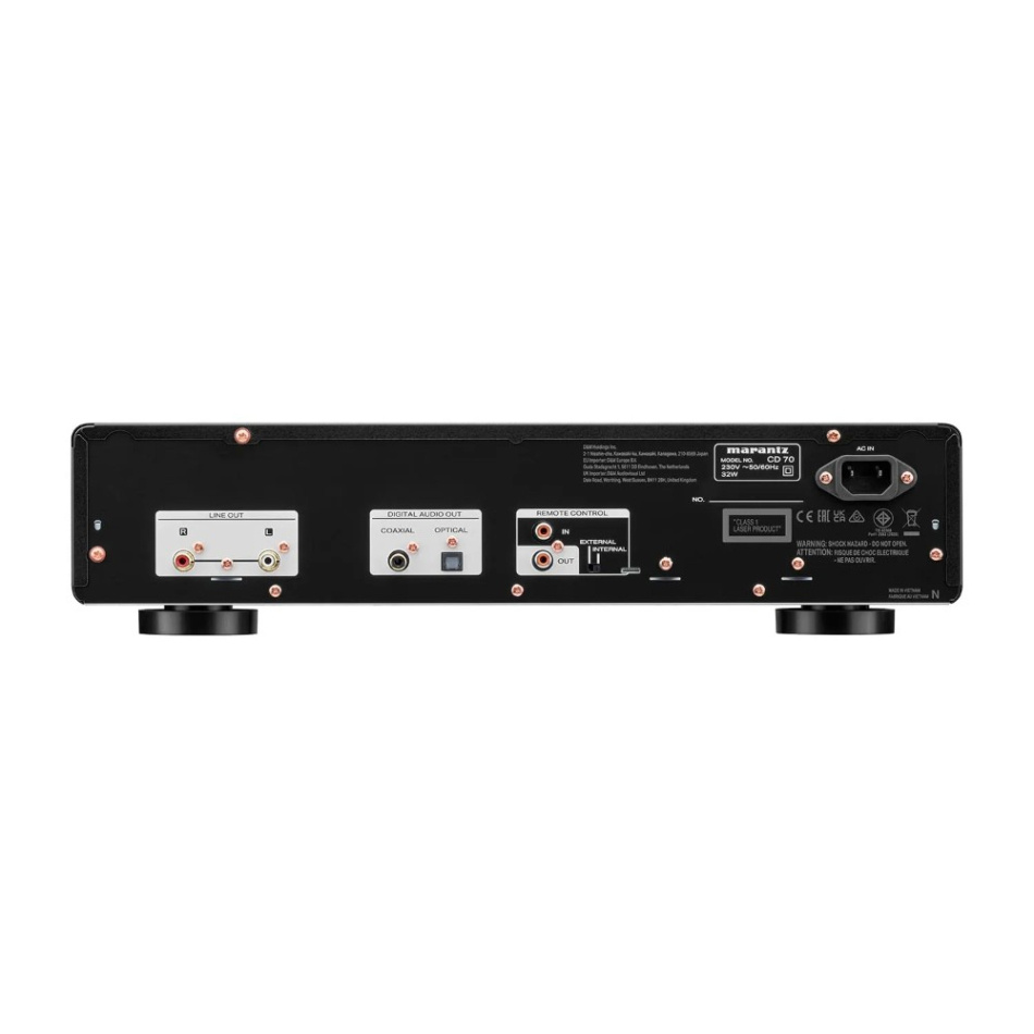 Marantz CD70, CD-spelare med HDAM-kretsar & USB, svart