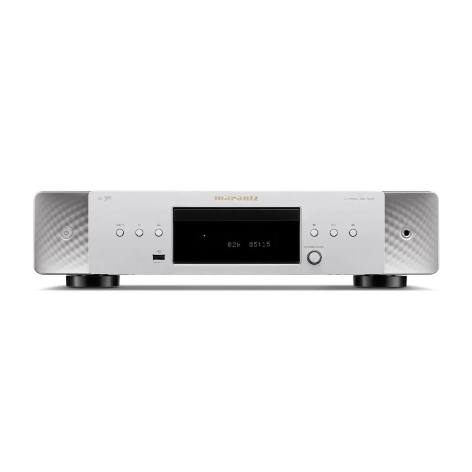Marantz CD70, CD-spelare med HDAM-kretsar & USB, silver/guld