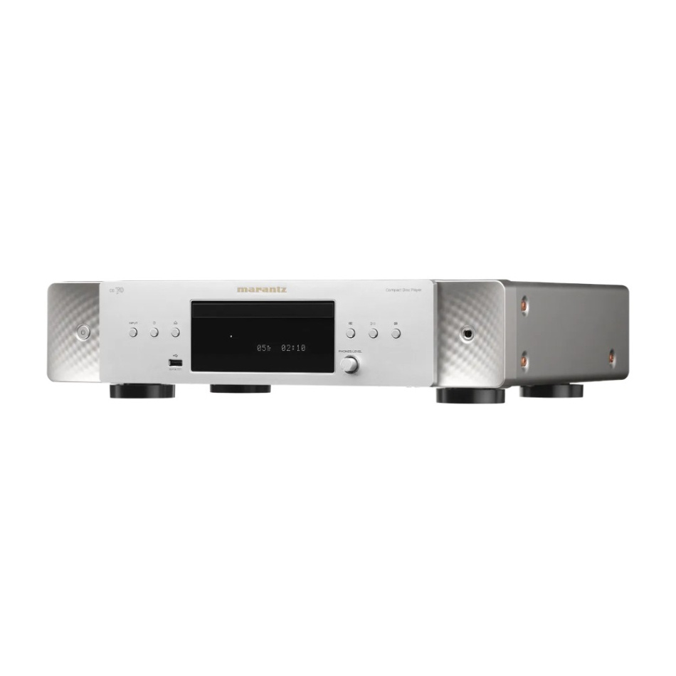Marantz CD70, CD-spelare med HDAM-kretsar & USB, silver/guld