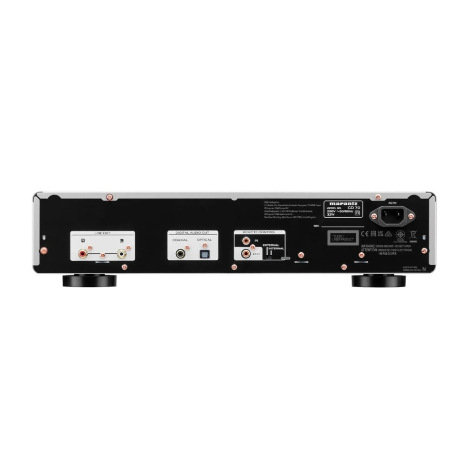 Marantz CD70, CD-spelare med HDAM-kretsar & USB, silver/guld