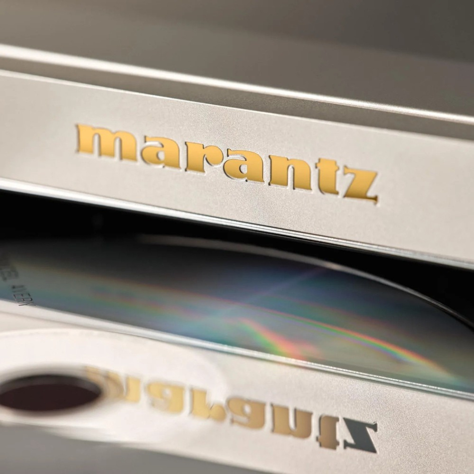 Marantz CD70, CD-spelare med HDAM-kretsar & USB, silver/guld