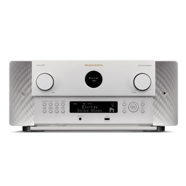 Marantz Cinema 30 hemmabioförstärkare med Dirac Live & Dolby Atmos, silver
