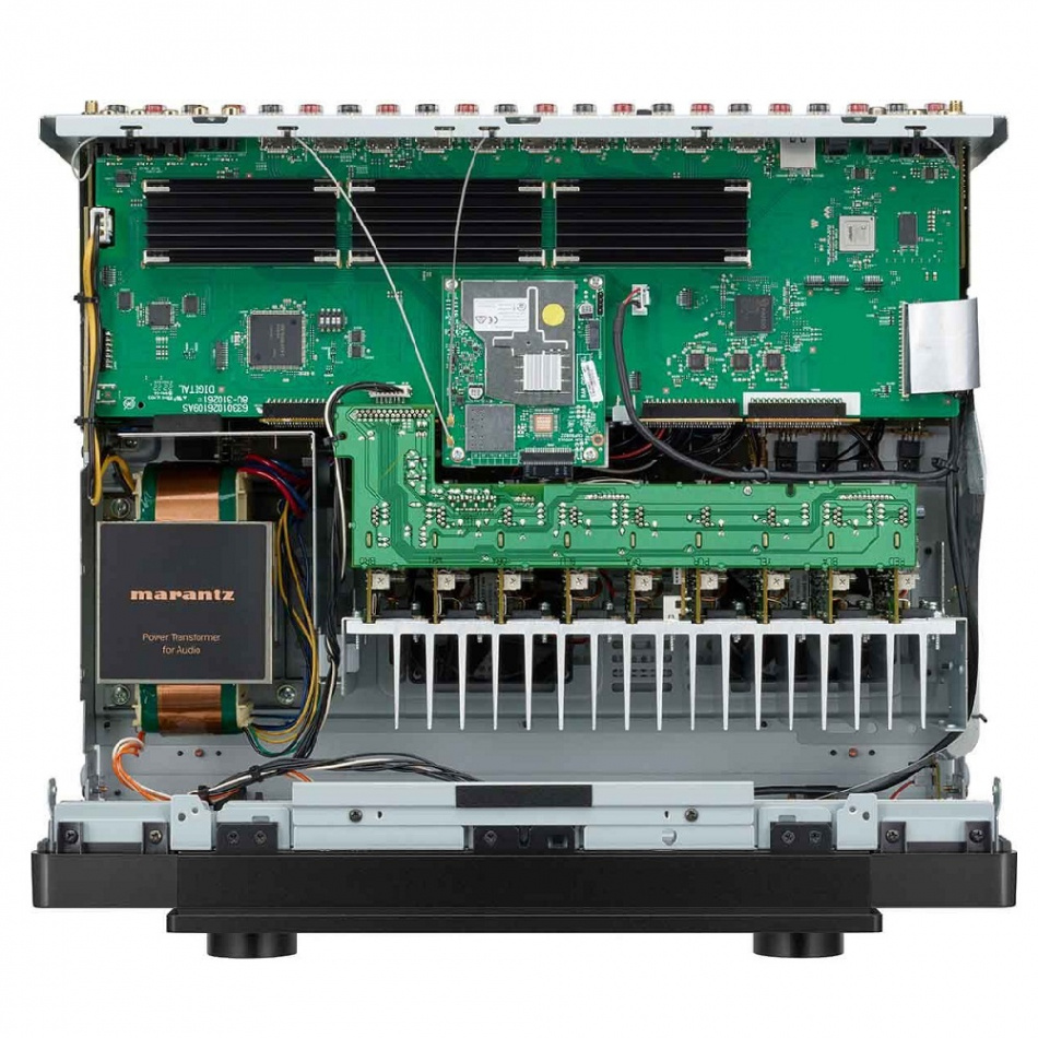 Marantz Cinema 40 hemmabioförstärkare med Dirac Live & Dolby Atmos, silver