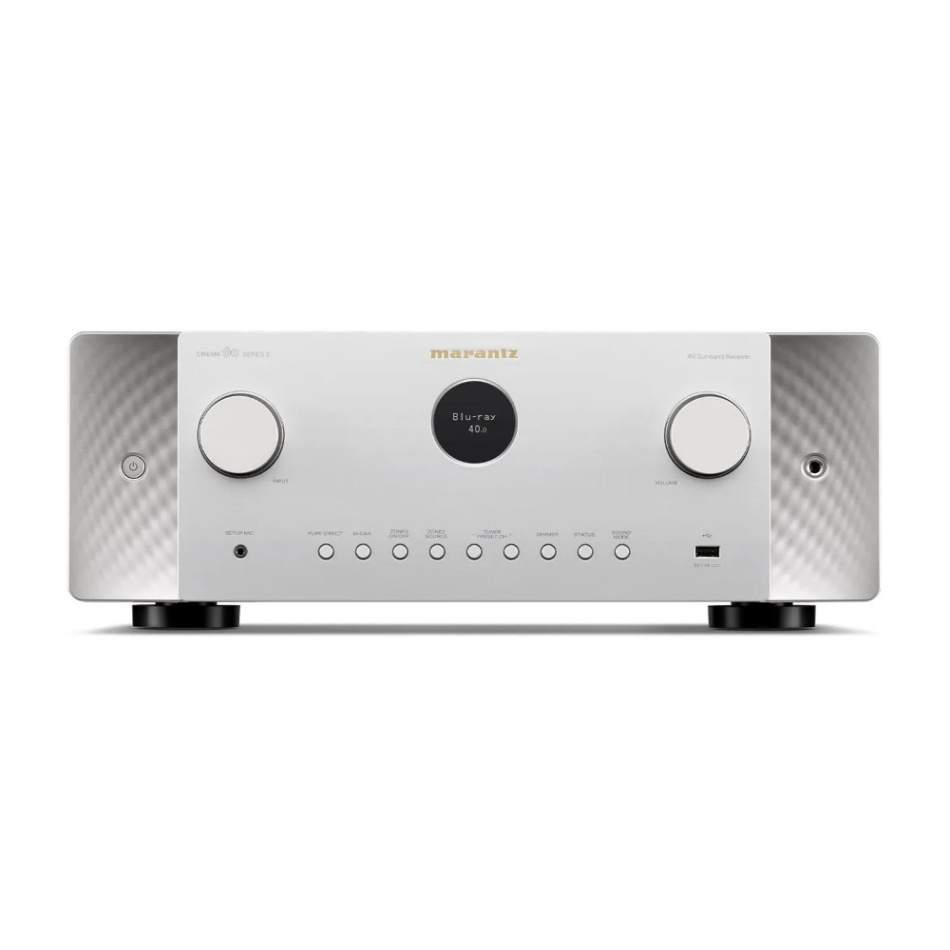 Marantz Cinema 60 DAB Series 2 hemmabioförstärkare, silver/guld
