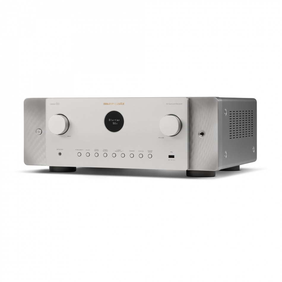 Marantz Cinema 60 hemmabioförstärkare med Dolby Atmos & HEOS, silver