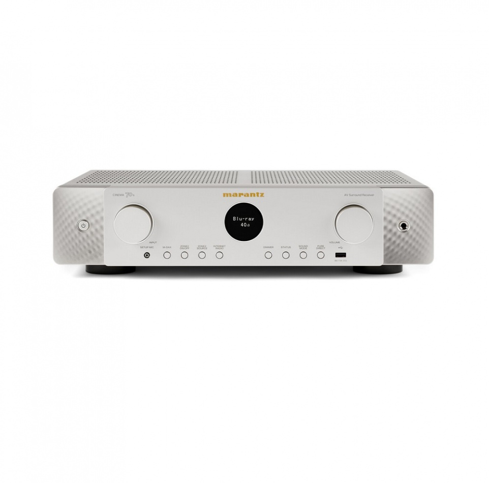 Marantz Cinema 70S hemmabioförstärkare med Dolby Atmos & HEOS, silver