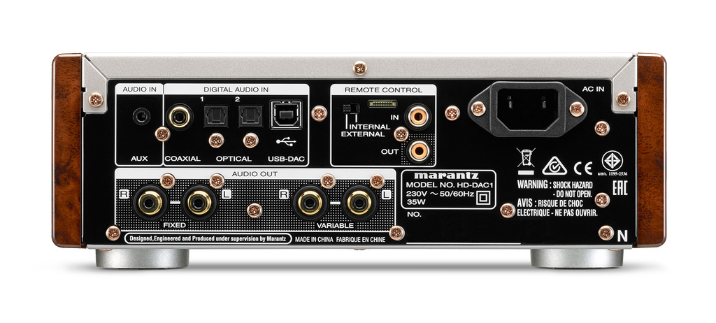 Marantz HD-DAC1 med hörlursförstärkare, silver