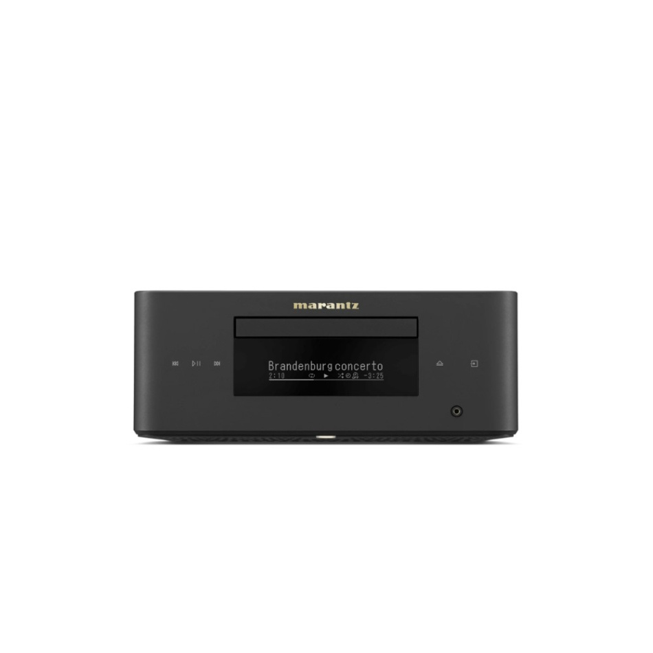 Marantz MCR 60n DAB kompakt nätverksreceiver med CD, Radio & HDMI, svart