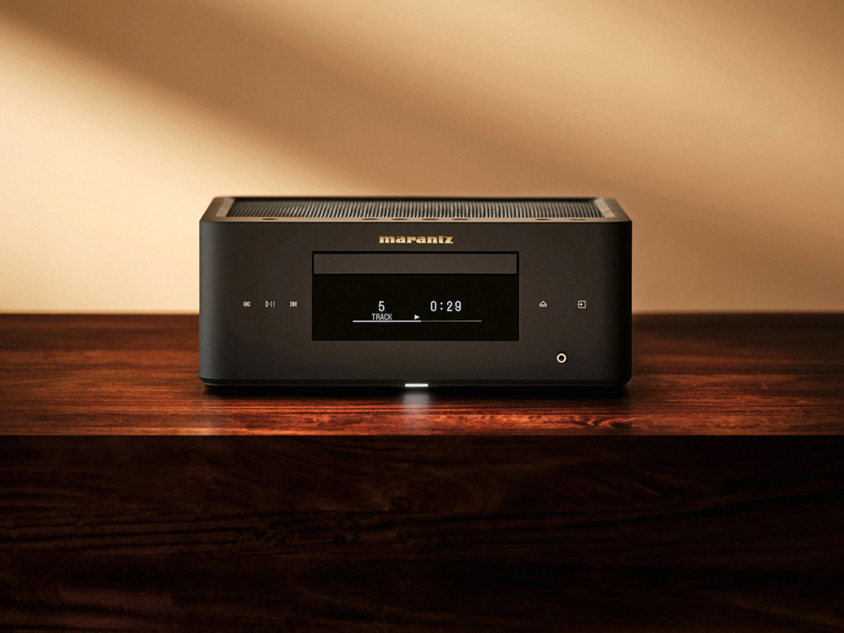 Marantz MCR 60n DAB kompakt nätverksreceiver med CD, Radio & HDMI, svart