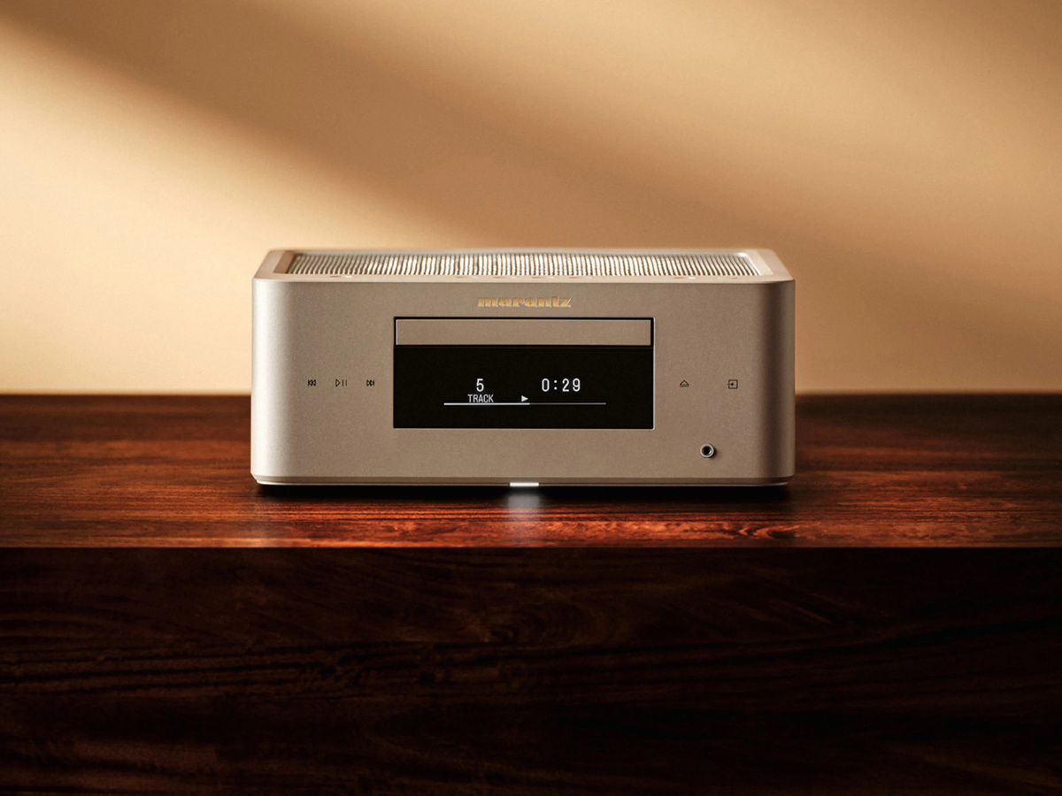 Marantz MCR 60n DAB kompakt nätverksreceiver med CD, Radio & HDMI, champagne
