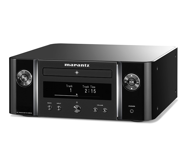 Marantz MCR-612 stereoförstärkare med nätverk, CD & radio, svart