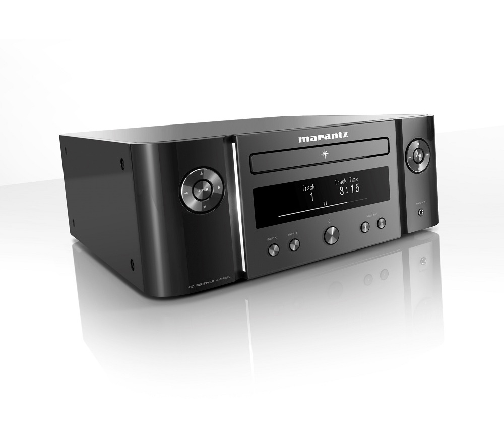 Marantz MCR-612 stereoförstärkare med nätverk, CD & radio, svart